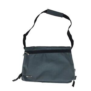 Everything Bag Unisex Adults Blue, Black Adjustable Shoulder Strap Messenger Bag